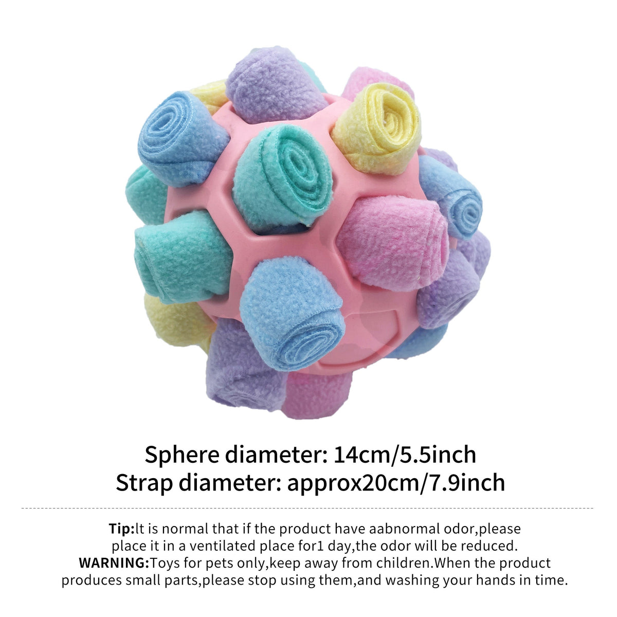 Interactive Dog Sniffing Ball Puzzle Toy
